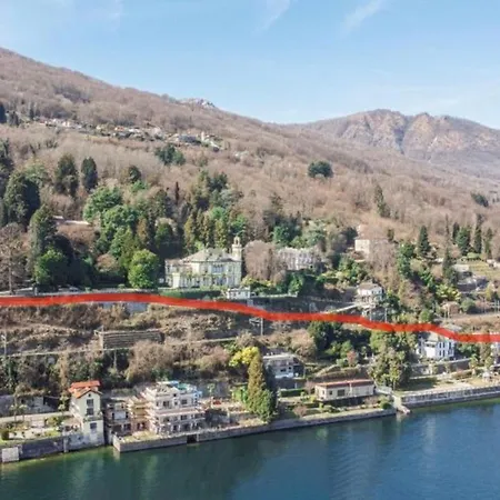 דירה Vista Lago, Giardino A Vista Isole Borromee E Golfo Borromeo - Stresaflat סטרסה