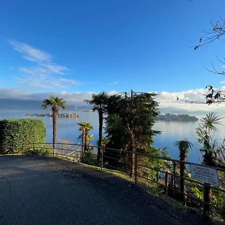 Daire Vista Lago, Giardino A Vista Isole Borromee E Golfo Borromeo - Stresaflat *