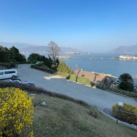 Vista Lago, Giardino A Vista Isole Borromee E Golfo Borromeo - Stresaflat Daire