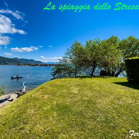 דירה Vista Lago, Giardino A Vista Isole Borromee E Golfo Borromeo - Stresaflat *
