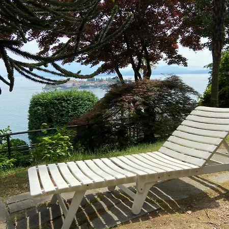 Vista Lago, Giardino A Vista Isole Borromee E Golfo Borromeo - Stresaflat סטרסה