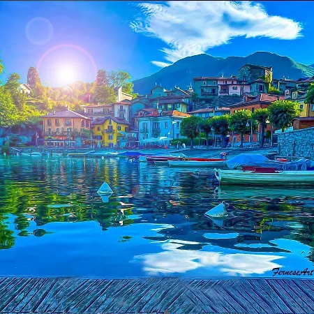 Daire Vista Lago, Giardino A Vista Isole Borromee E Golfo Borromeo - Stresaflat Stresa