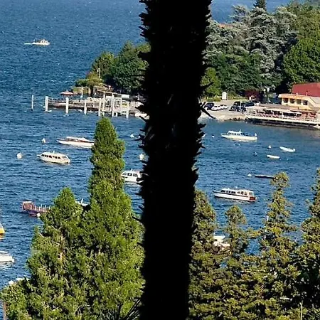דירה Vista Lago, Giardino A Vista Isole Borromee E Golfo Borromeo - Stresaflat סטרסה