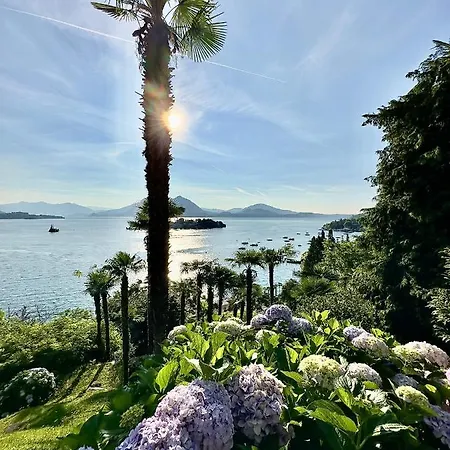 Daire Vista Lago, Giardino A Vista Isole Borromee E Golfo Borromeo - Stresaflat *