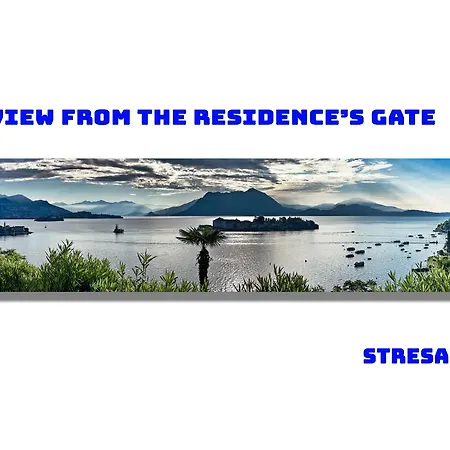 דירה Vista Lago, Giardino A Vista Isole Borromee E Golfo Borromeo - Stresaflat סטרסה
