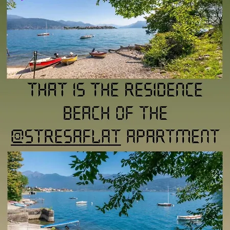 Appartamento - monolocale 1 room - vista Lago, giardino spiaggia a Stresa vista Isole Borromee e Golfo Borromeo - STRESAFLAT Appartamento