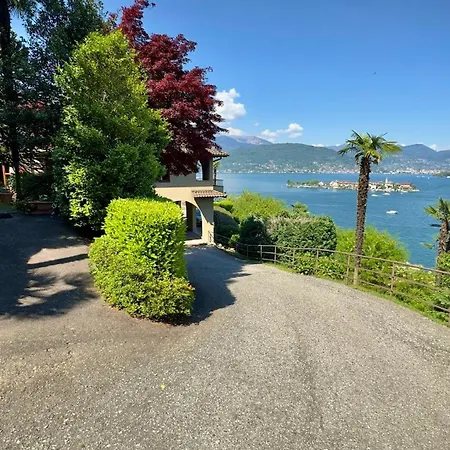 Vista Lago, Giardino A Vista Isole Borromee E Golfo Borromeo - Stresaflat Daire