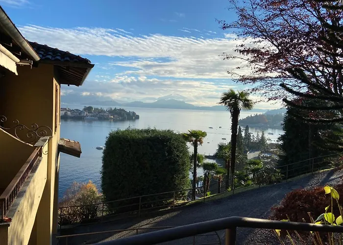 Vista Lago, Giardino A Vista Isole Borromee E Golfo Borromeo - Stresaflat Apartman Stresa