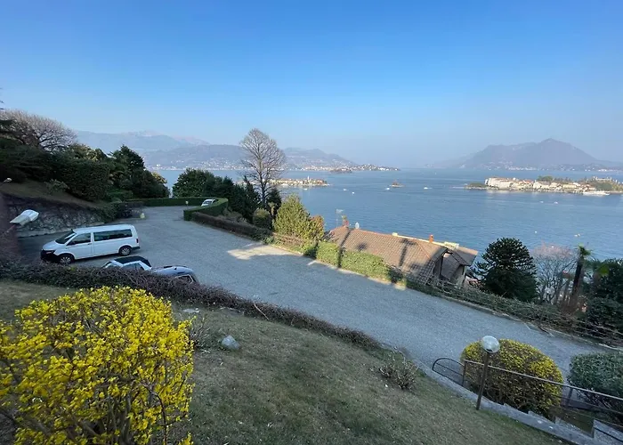 Vista Lago, Giardino A Vista Isole Borromee E Golfo Borromeo - Stresaflat Apartman
