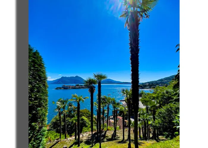 Vista Lago, Giardino A Vista Isole Borromee E Golfo Borromeo - Stresaflat Stresa