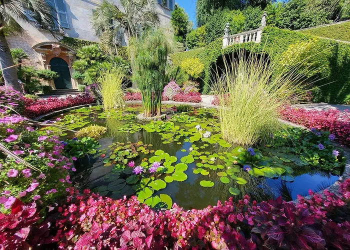 Vista Lago, Giardino A Vista Isole Borromee E Golfo Borromeo - Stresaflat * Stresa