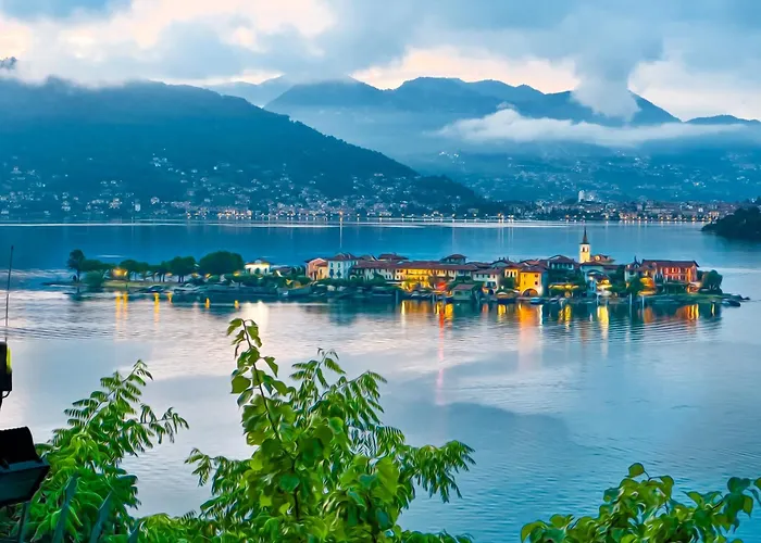 Apartman Vista Lago, Giardino A Vista Isole Borromee E Golfo Borromeo - Stresaflat Stresa