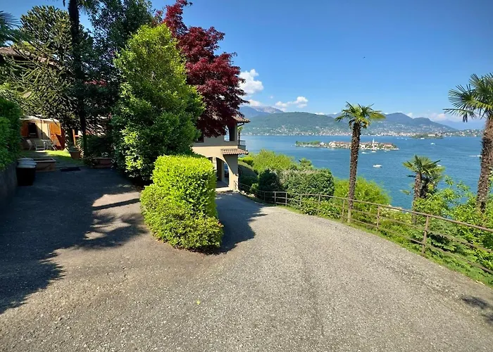 Vista Lago, Giardino A Vista Isole Borromee E Golfo Borromeo - Stresaflat Apartman