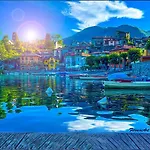 아파트 Vista Lago, Giardino A Vista Isole Borromee E Golfo Borromeo - Stresaflat 스트레사