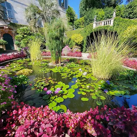 Vista Lago, Giardino A Vista Isole Borromee E Golfo Borromeo - Stresaflat * 스트레사